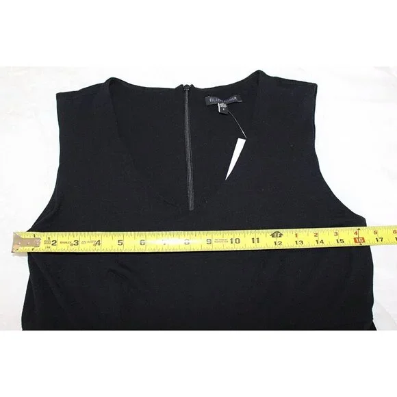 New without Tags Eileen Fisher - Sleeveless Romper in Viscose Jersey, Sml fits M - Picture 8 of 9